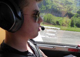 Jungfernflug mit Enrico